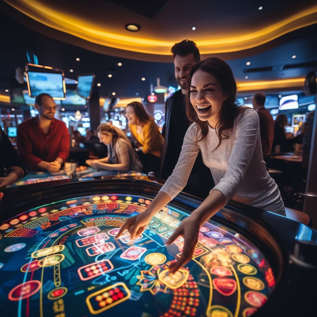 Sports and casino-style sections shown inside a VIP Club layout